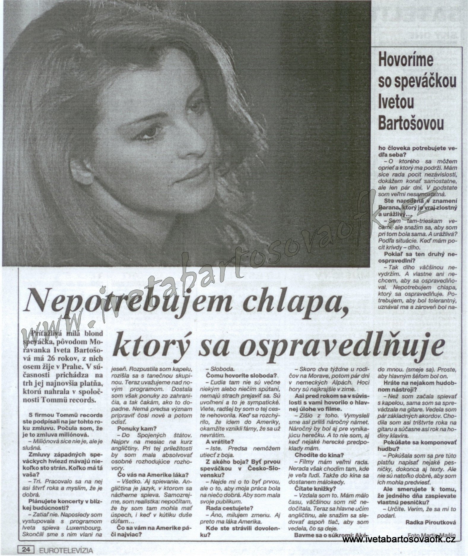 1-Ivetka - Eurotelevízia 1992
