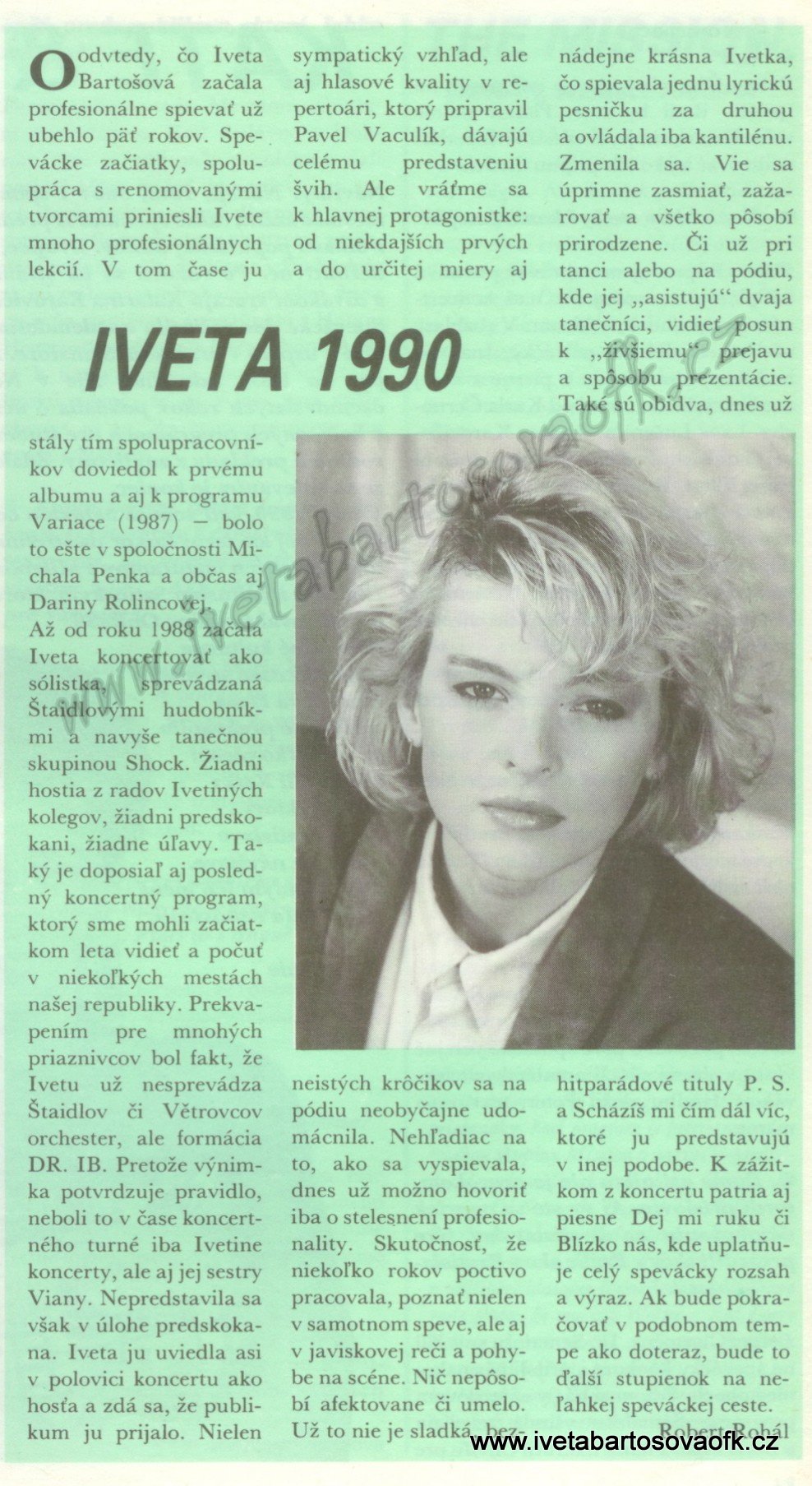 2-Ivetka   POPULÁR 1990